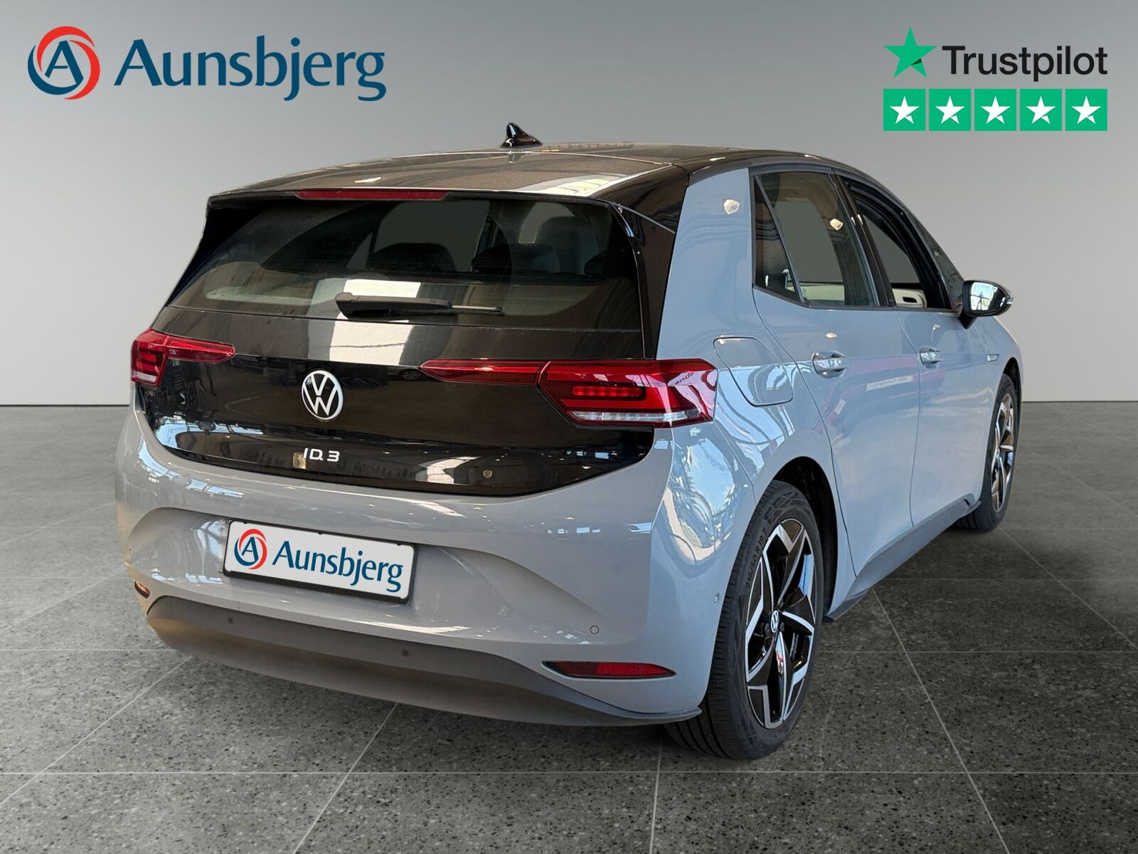 Grå VW ID.3 fra 2023