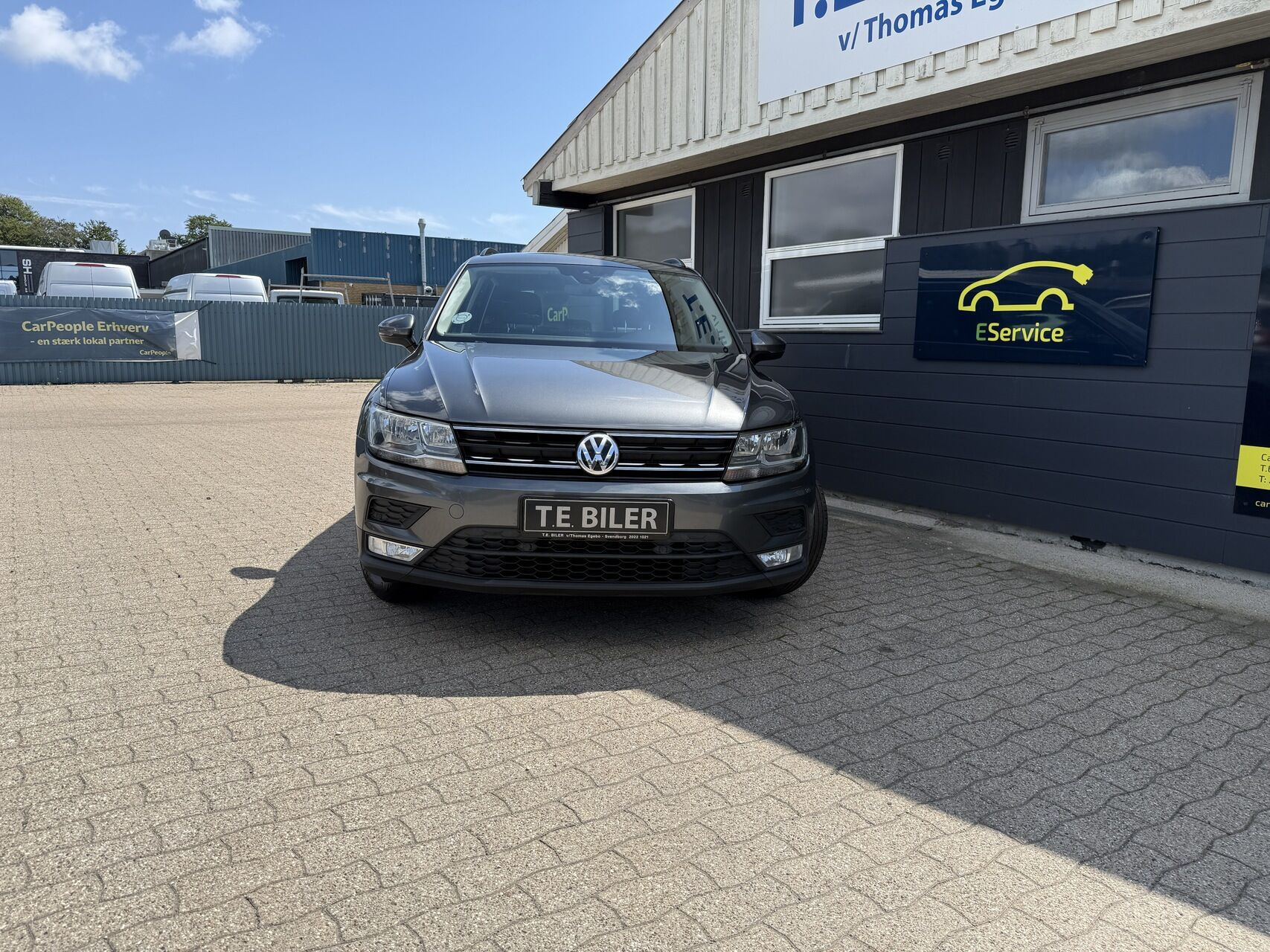 Sort VW Tiguan fra 2017