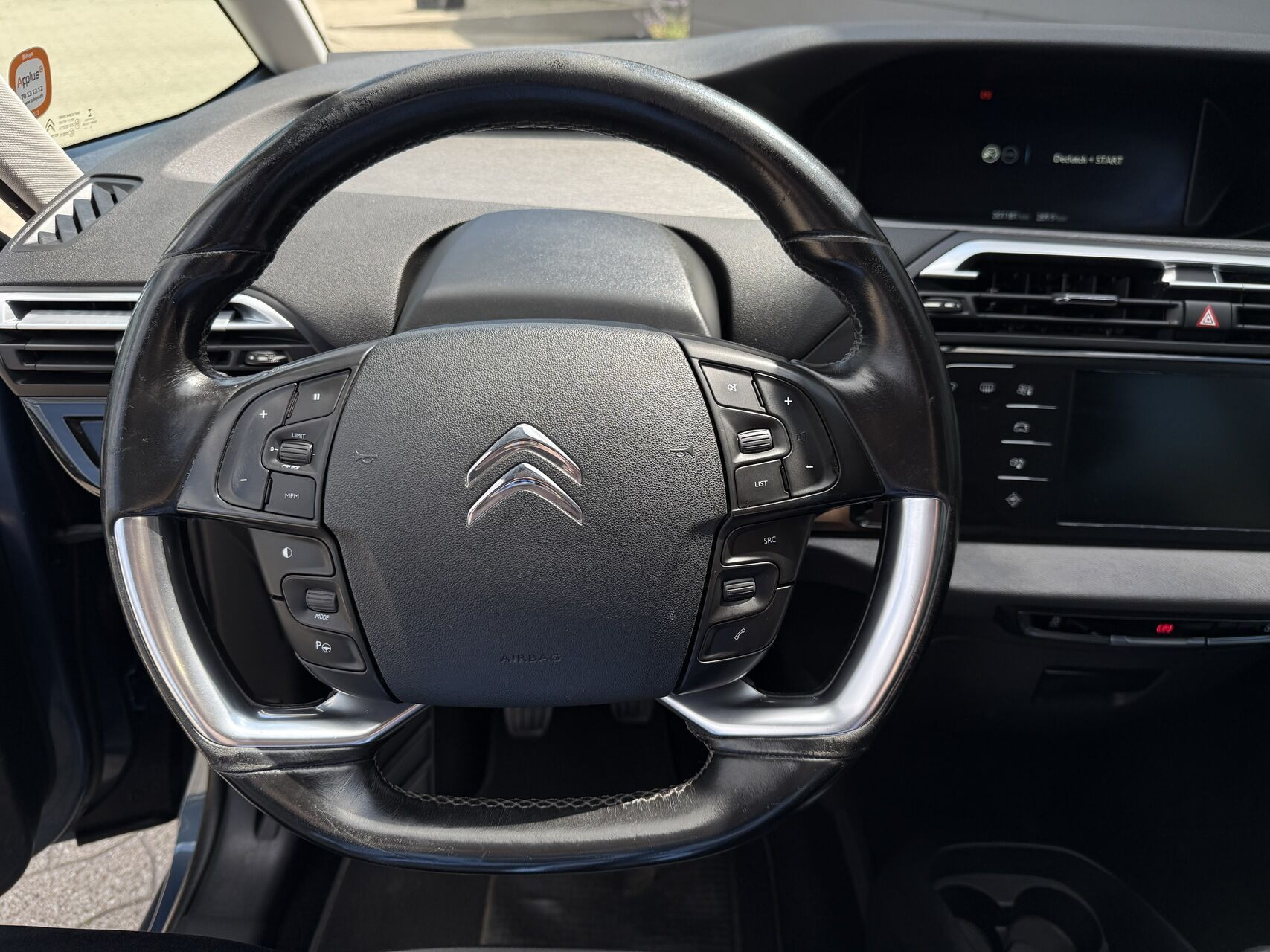 Blå Citroën Grand C4 Picasso fra 2015