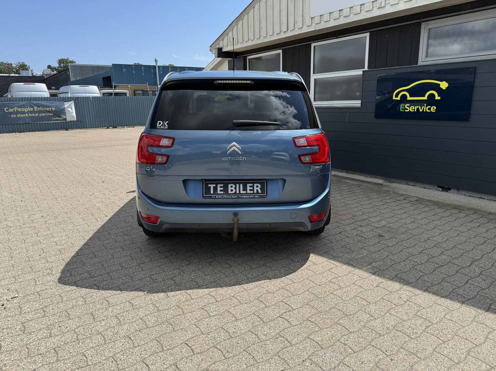 Blå Citroën Grand C4 Picasso fra 2015