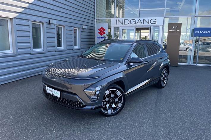 Grå Hyundai Kona fra 2024