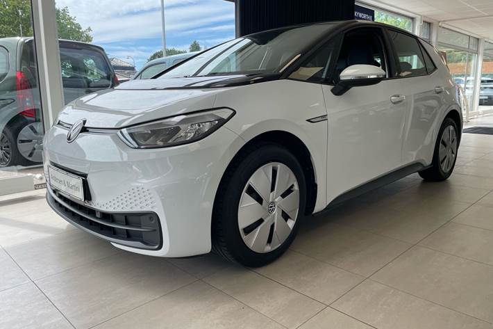 Hvid VW ID.3 fra 2023