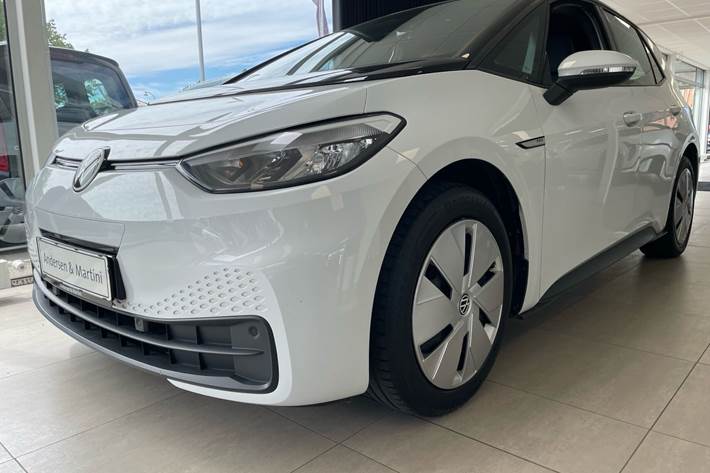 Hvid VW ID.3 fra 2023