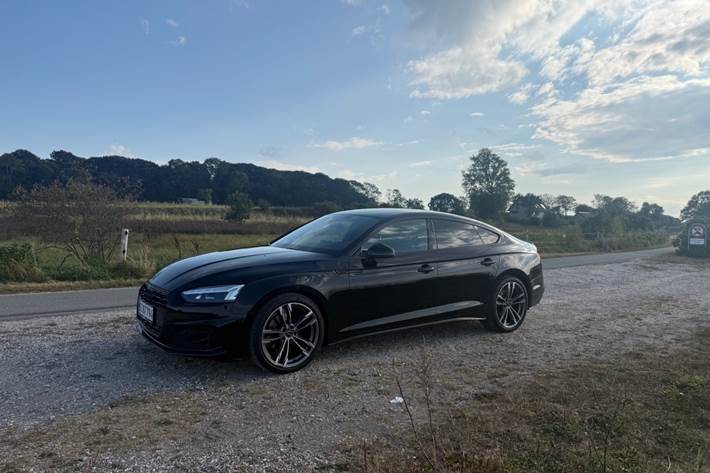 Sort Audi A5 fra 2020