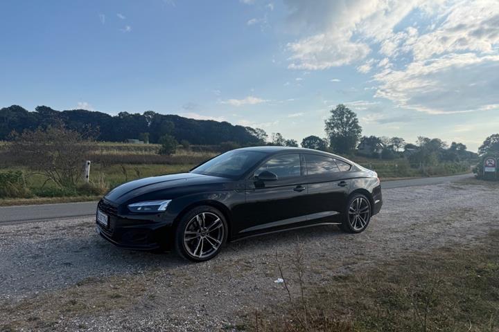 Sort Audi A5 fra 2020