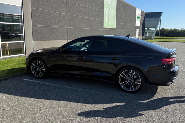 Sort Audi A5 fra 2020