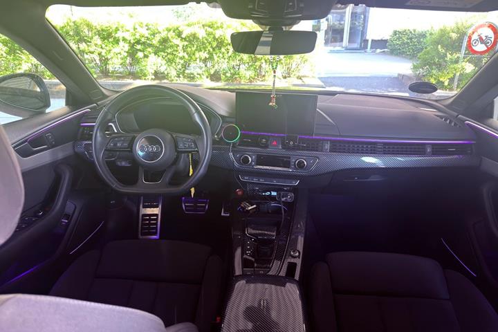 Sort Audi A5 fra 2020
