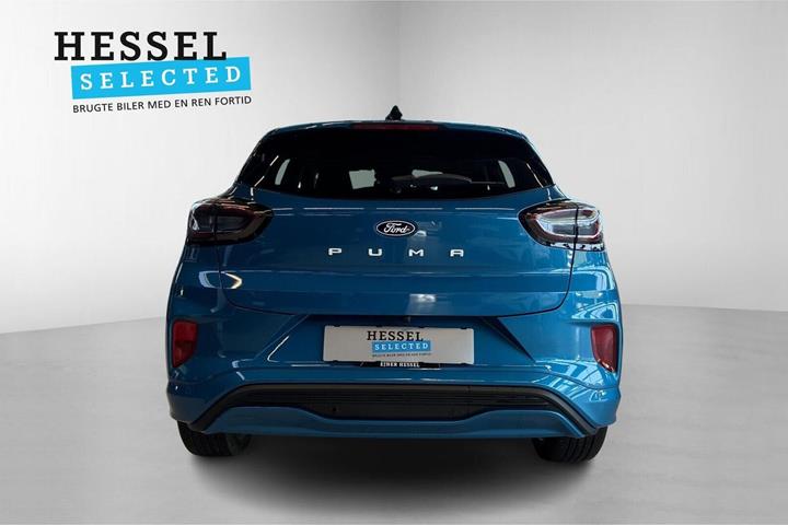 Blå Ford Puma fra 2025