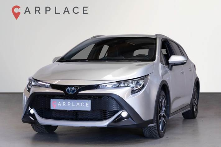 Sølv Toyota Corolla fra 2020