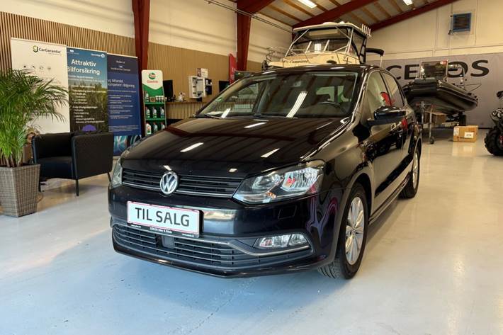Sort VW Polo fra 2016