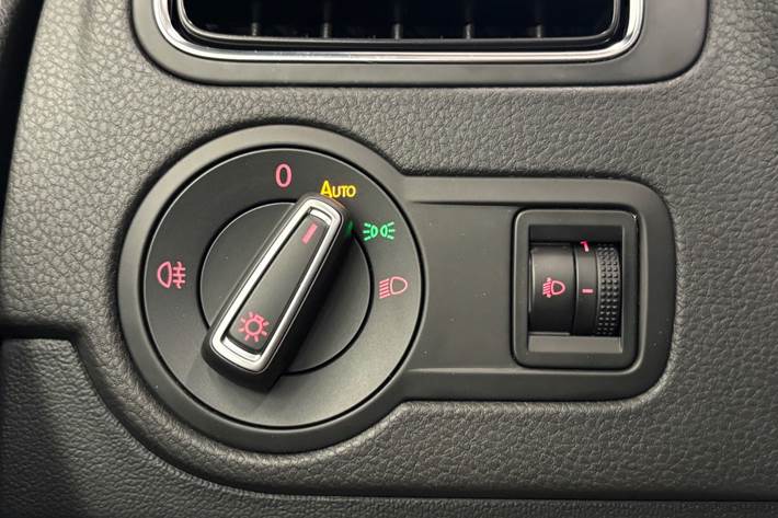 Sort VW Polo fra 2016