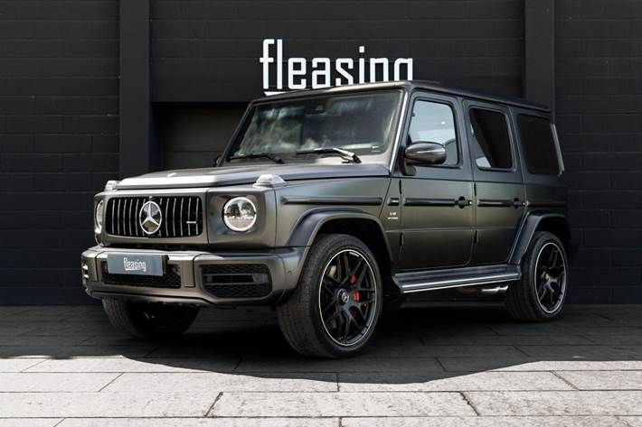 Sort Mercedes G63 fra 2021