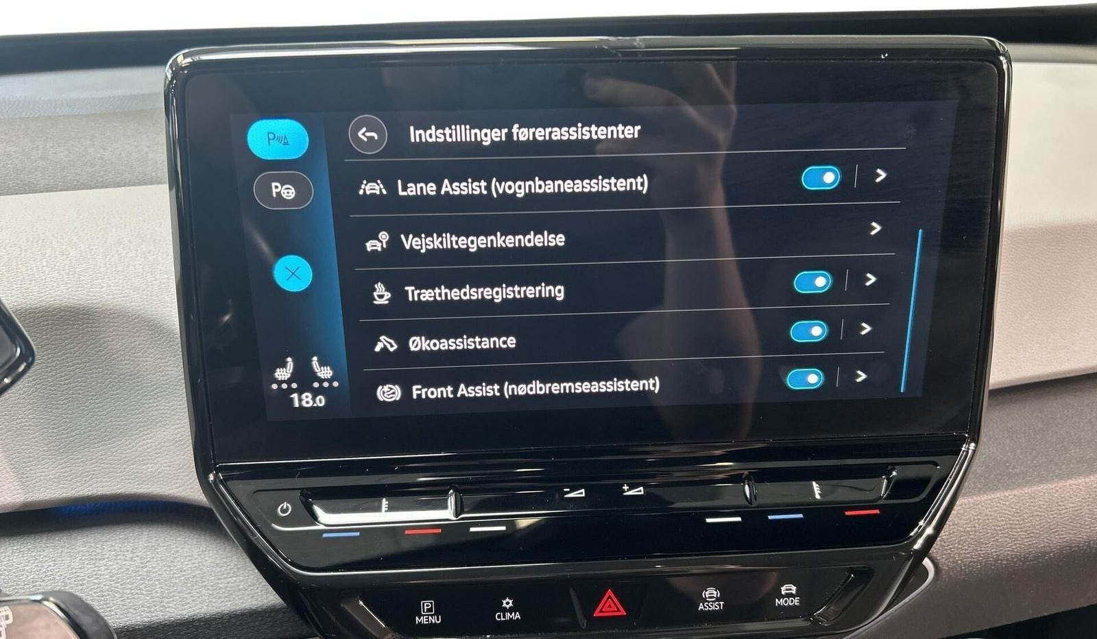 Rød VW ID.3 fra 2022