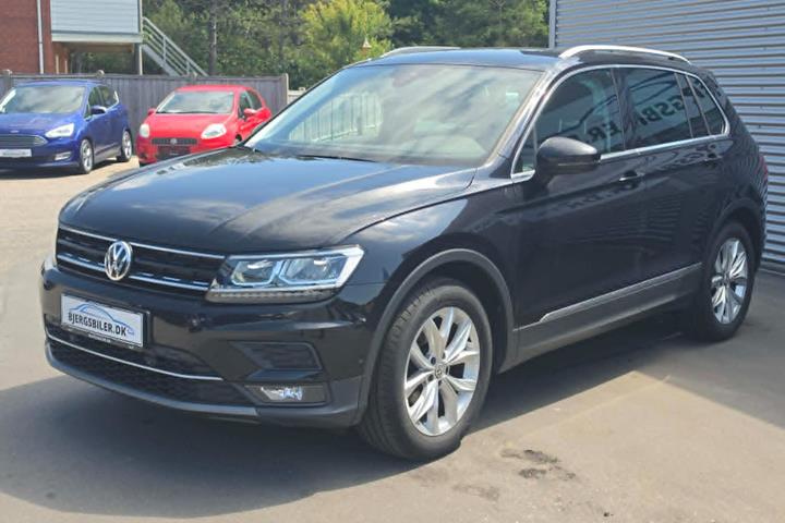 Sort VW Tiguan fra 2020