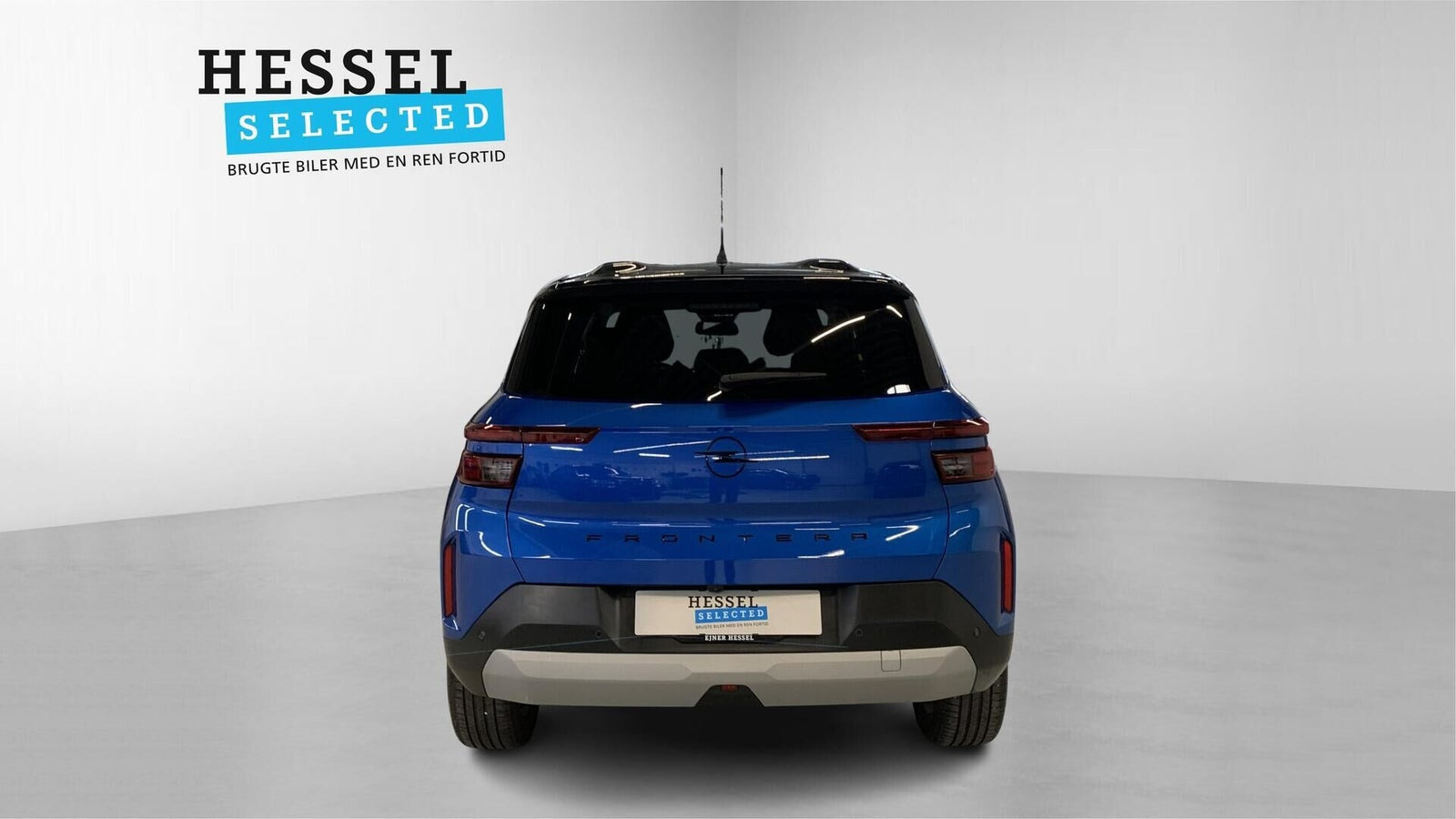Blå Opel Frontera fra 2025