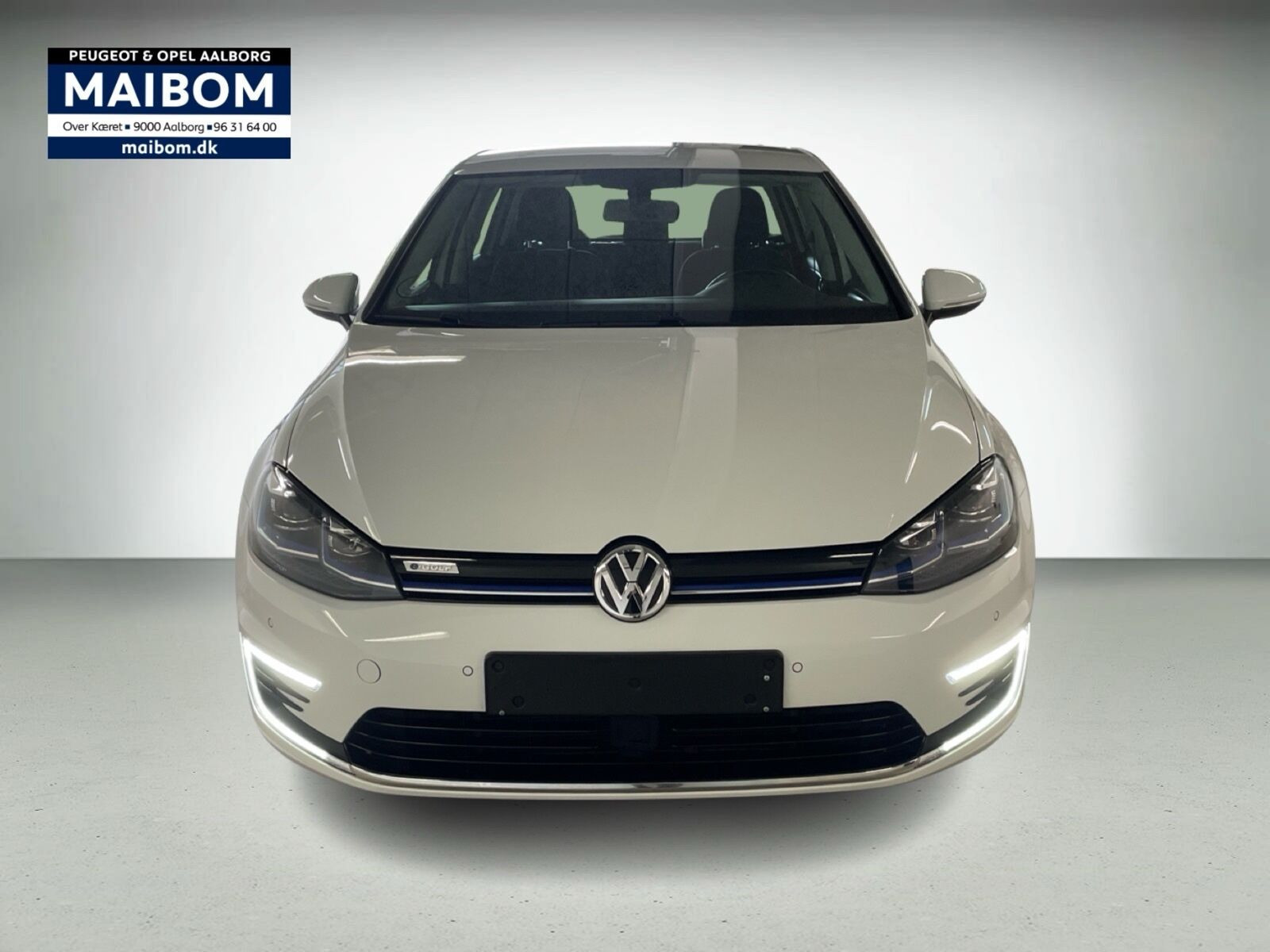 Hvid VW e-Golf VII fra 2020