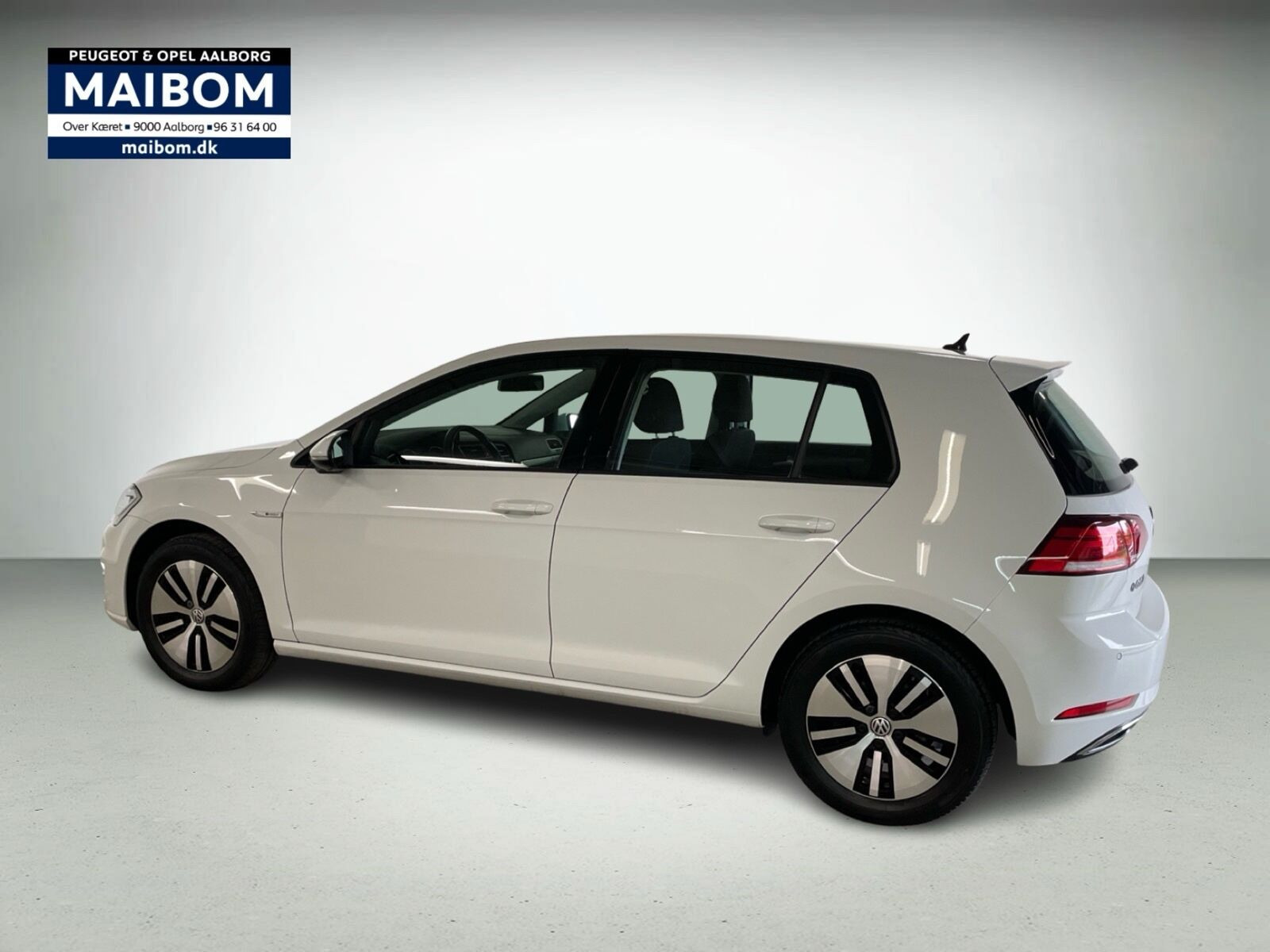 Hvid VW e-Golf VII fra 2020