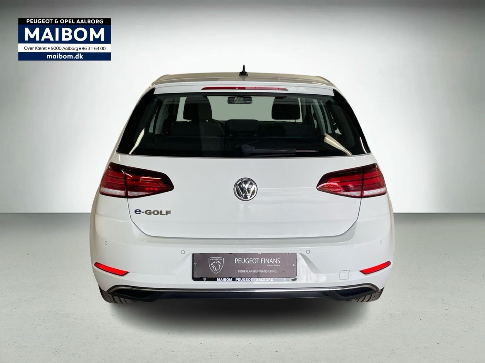 Hvid VW e-Golf VII fra 2020