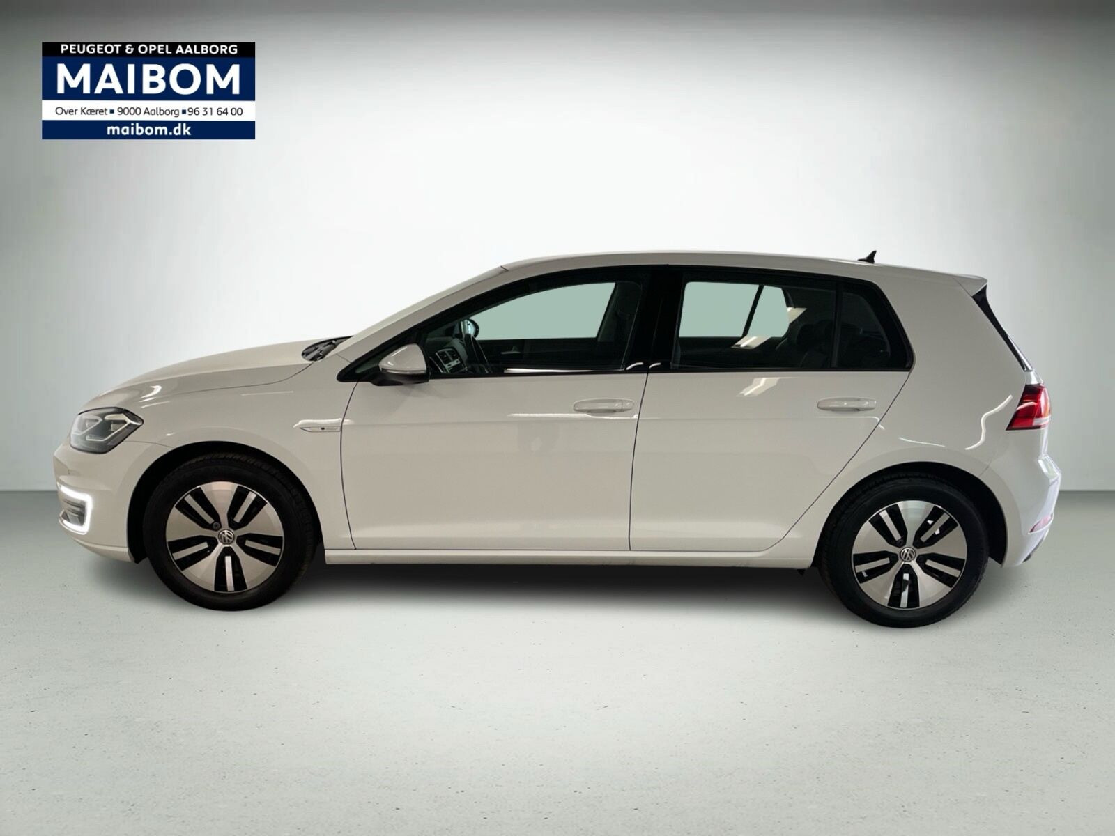 Hvid VW e-Golf VII fra 2020