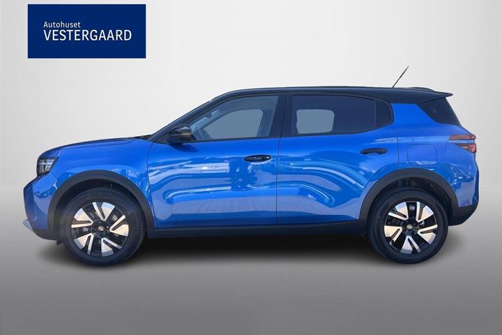 Blå Opel Frontera fra 2025