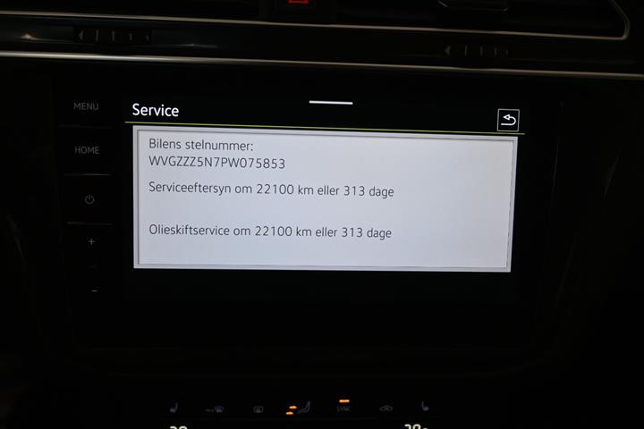 Rød VW Tiguan fra 2023