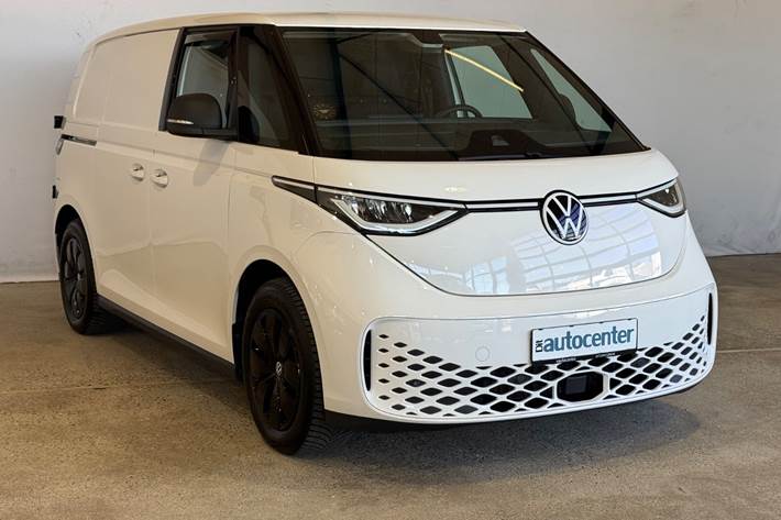 Hvid VW ID.Buzz fra 2025