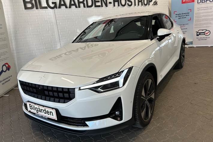 Hvid Polestar 2 fra 2023
