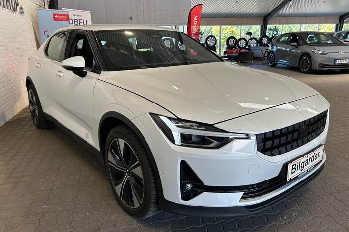 Hvid Polestar 2 fra 2023