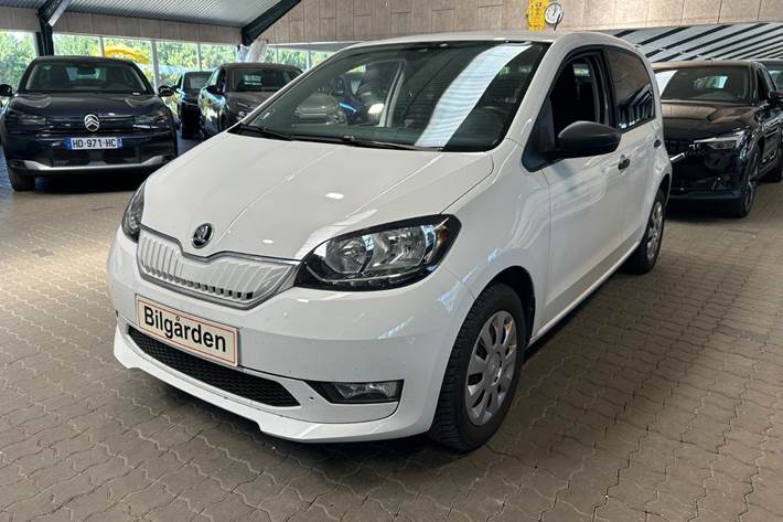 Hvid Skoda Citigo-e fra 2020