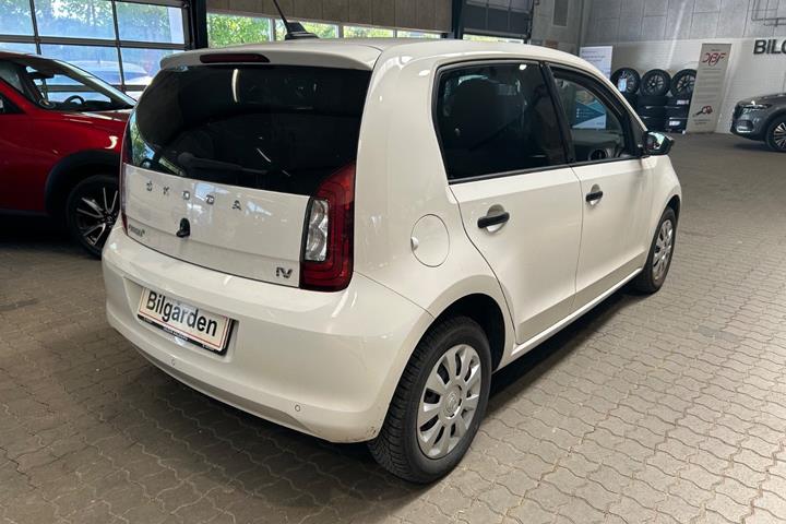 Hvid Skoda Citigo-e fra 2020