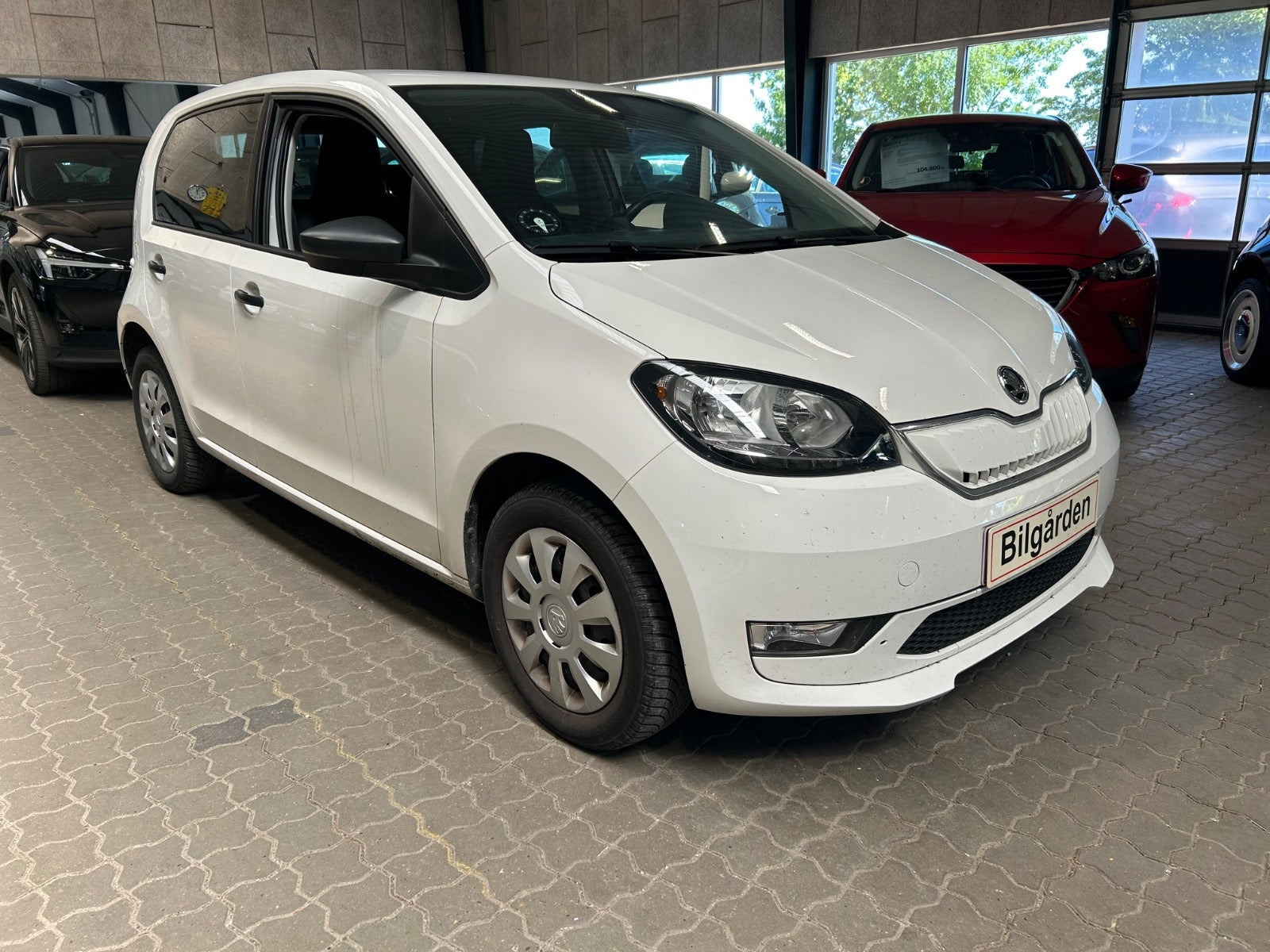 Hvid Skoda Citigo-e fra 2020