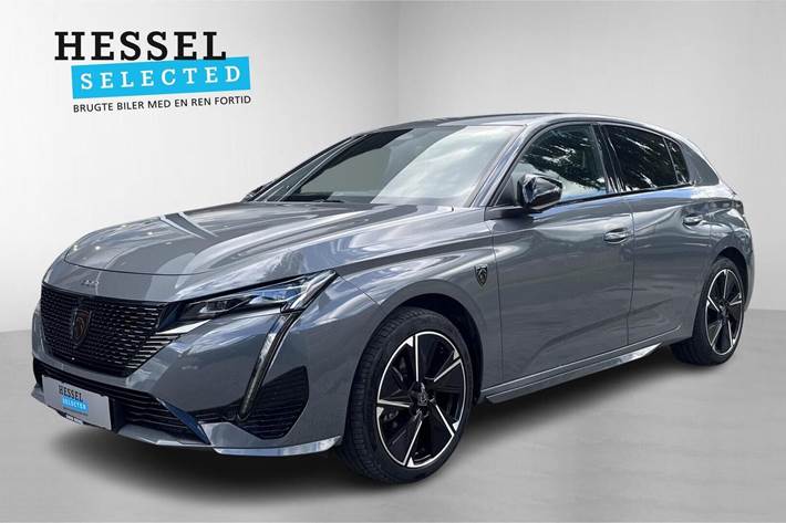 Grå Peugeot E-308 fra 2023