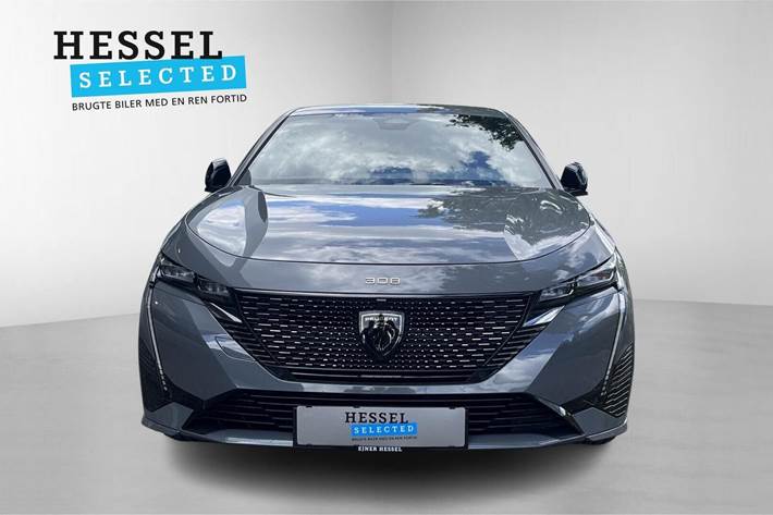 Grå Peugeot E-308 fra 2023