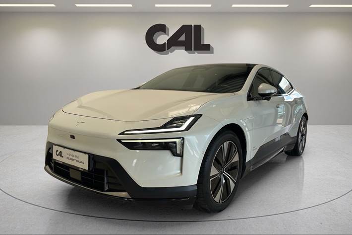Hvid Polestar 4 fra 2024