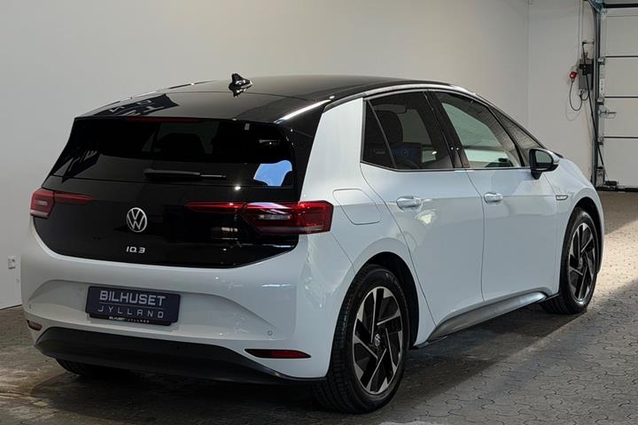 Hvid VW ID.3 fra 2021