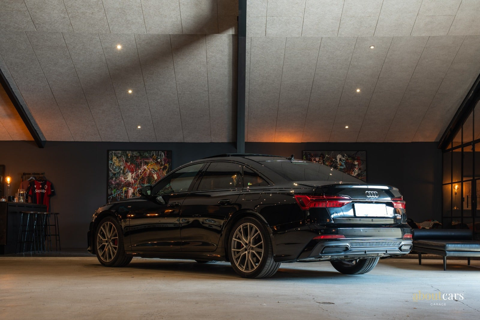 Sort Audi A6 fra 2021