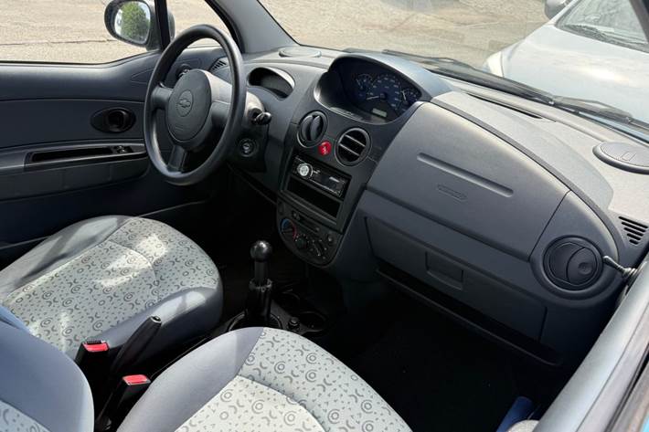 Blå Chevrolet Matiz fra 2008