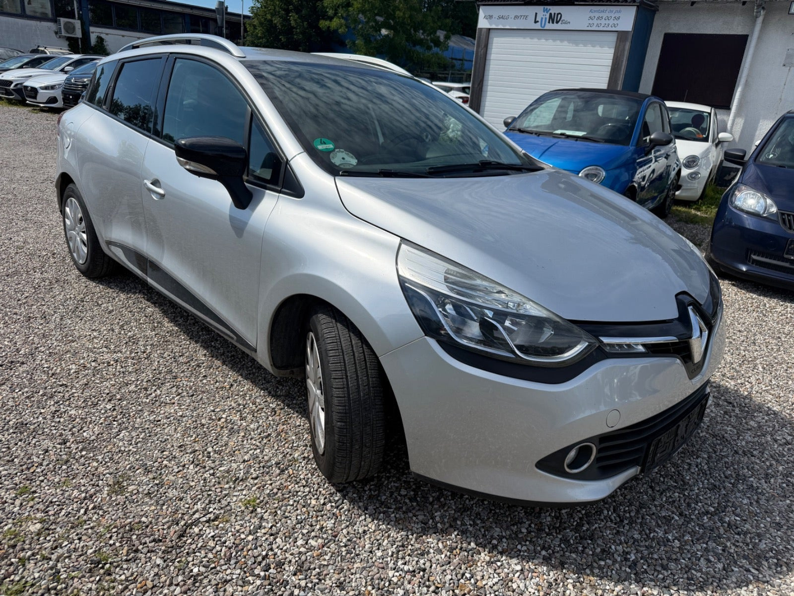 Sølv Renault Clio IV fra 2014
