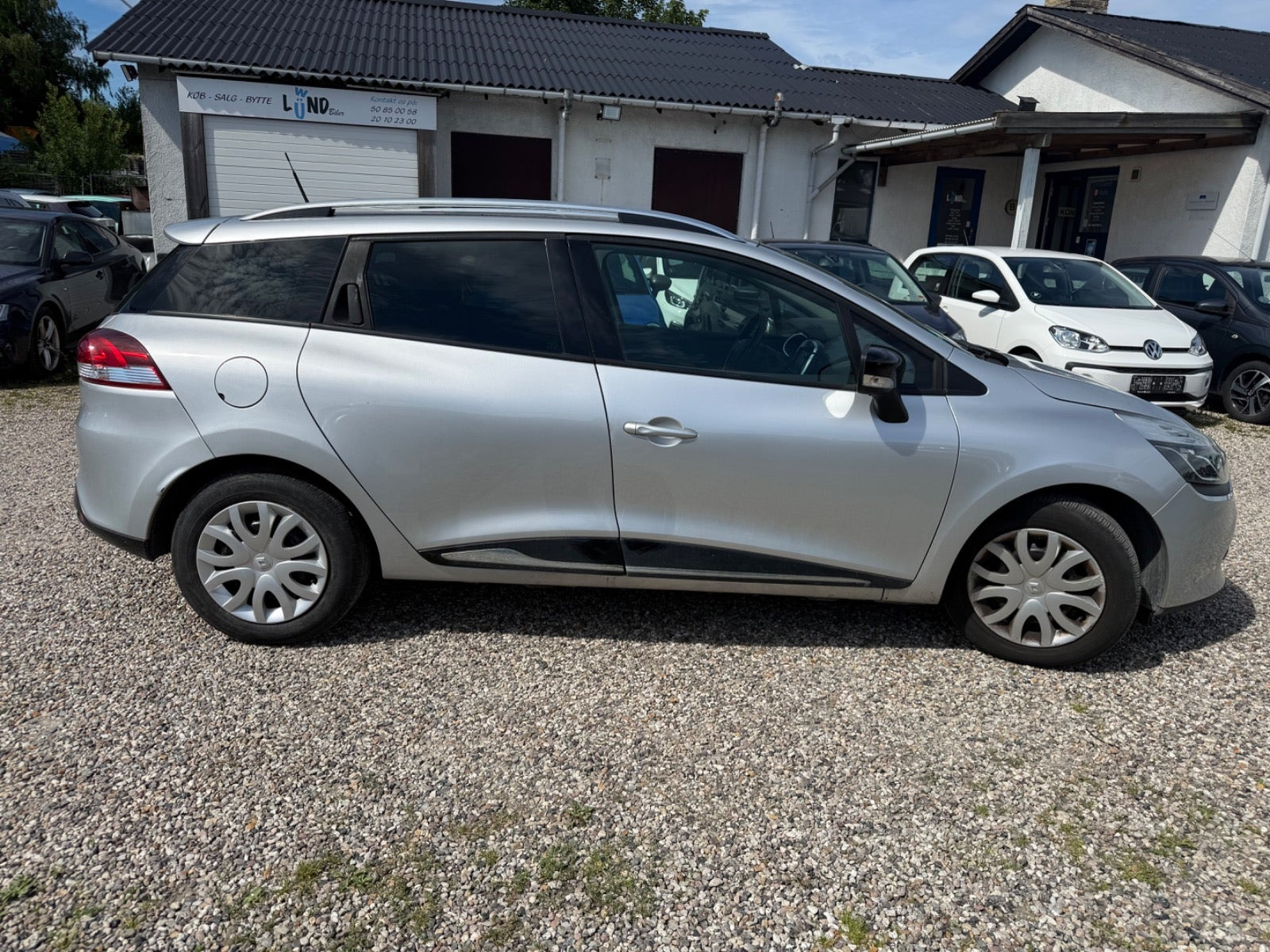 Sølv Renault Clio IV fra 2014