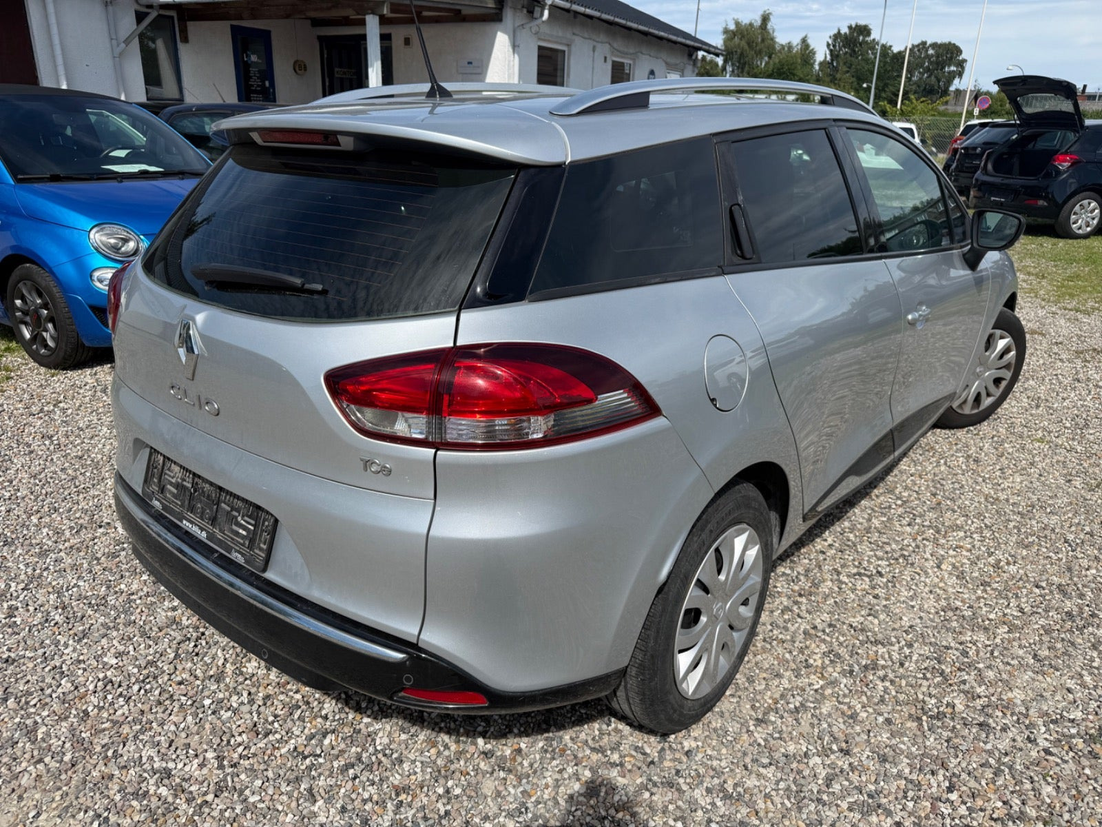 Sølv Renault Clio IV fra 2014