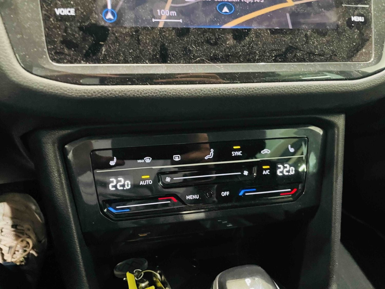 Blå VW Tiguan fra 2021