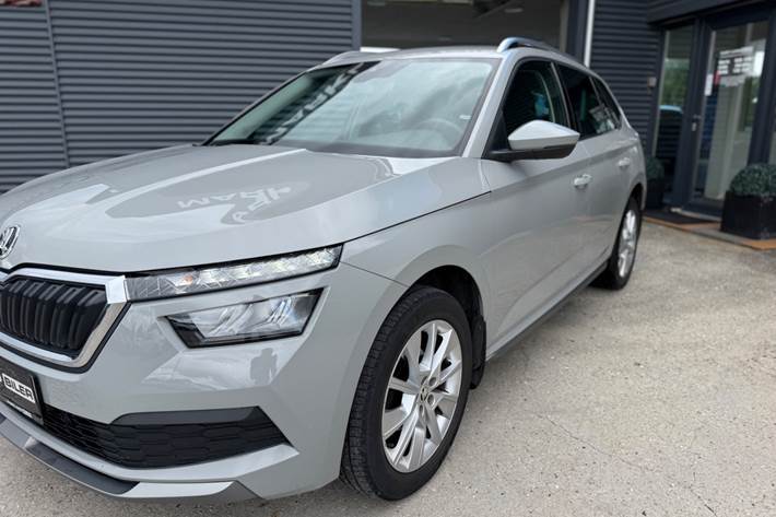 Grå Skoda Kamiq fra 2020