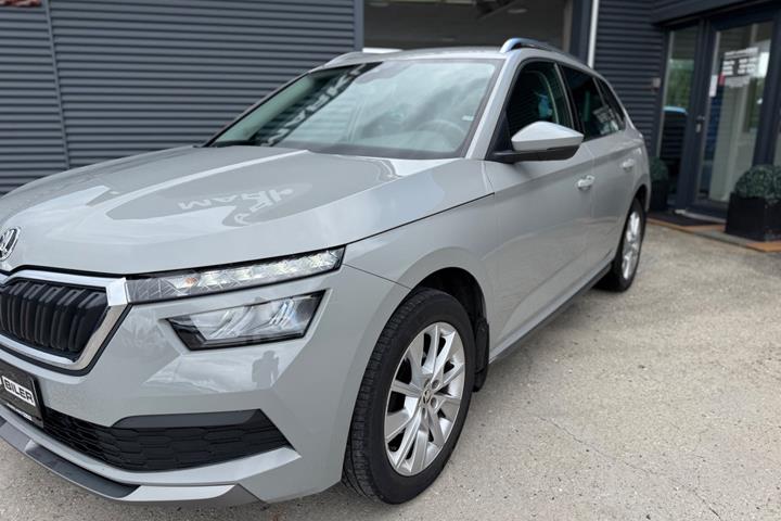 Grå Skoda Kamiq fra 2020
