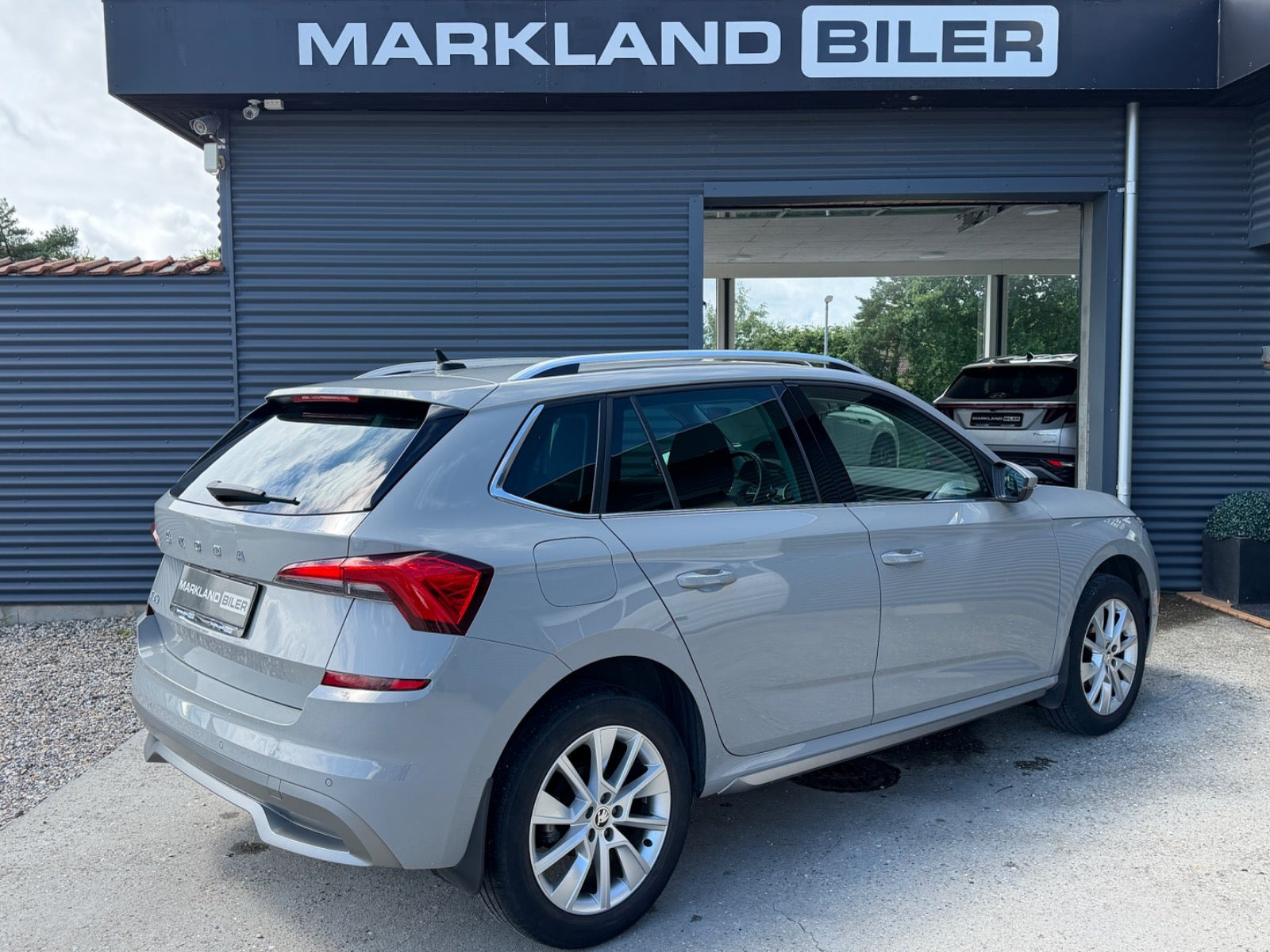 Grå Skoda Kamiq fra 2020