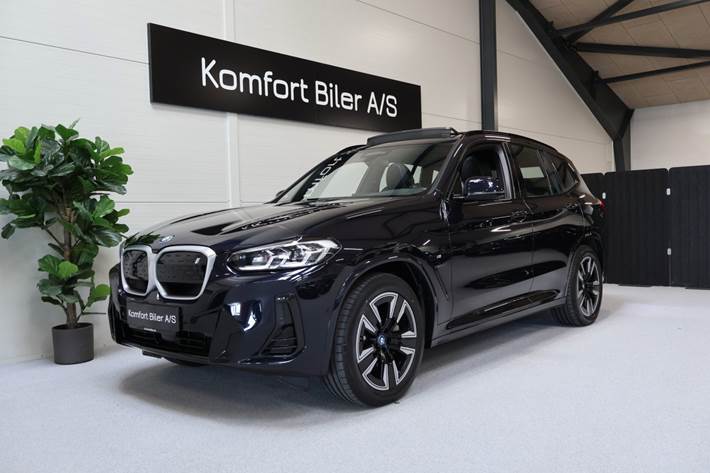 Sort BMW iX3 fra 2022