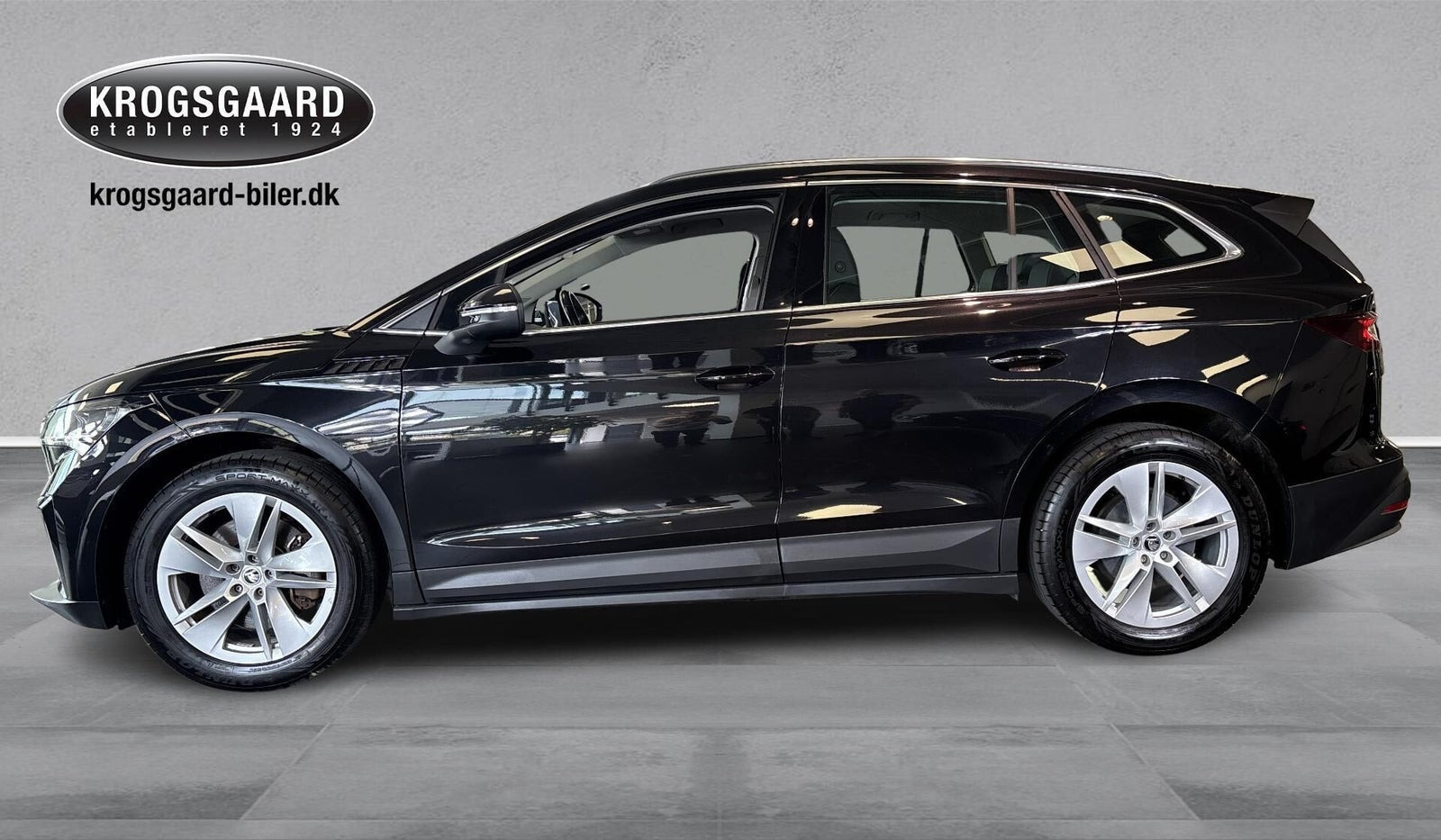 Sort Skoda Enyaq fra 2022