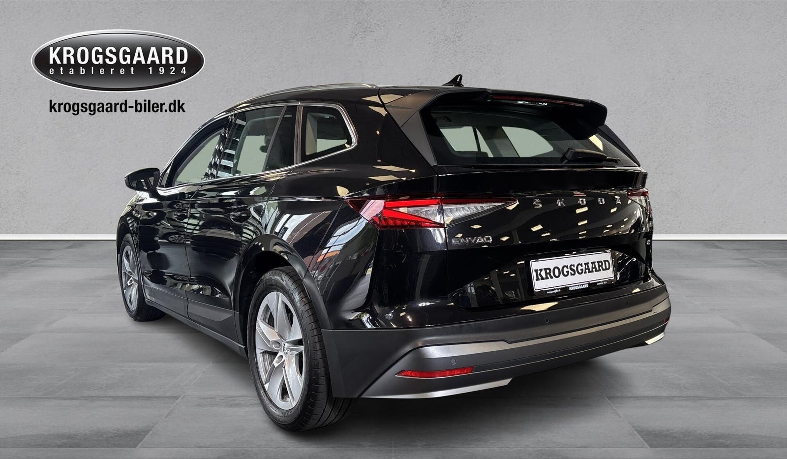 Sort Skoda Enyaq fra 2022