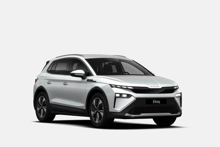 Hvid Skoda Elroq fra 2025