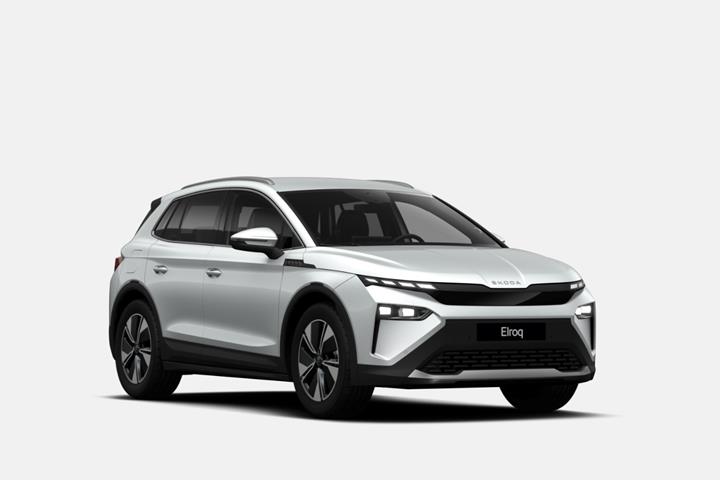 Hvid Skoda Elroq fra 2025