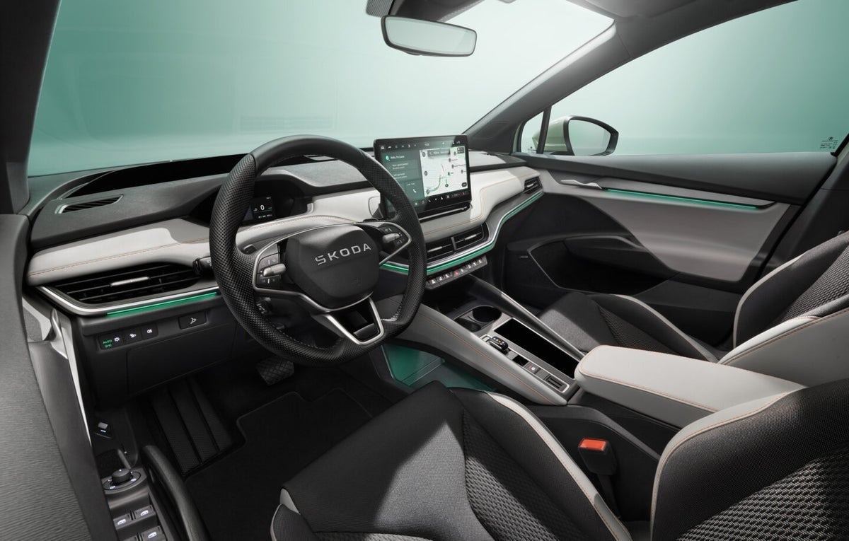 Hvid Skoda Elroq fra 2025